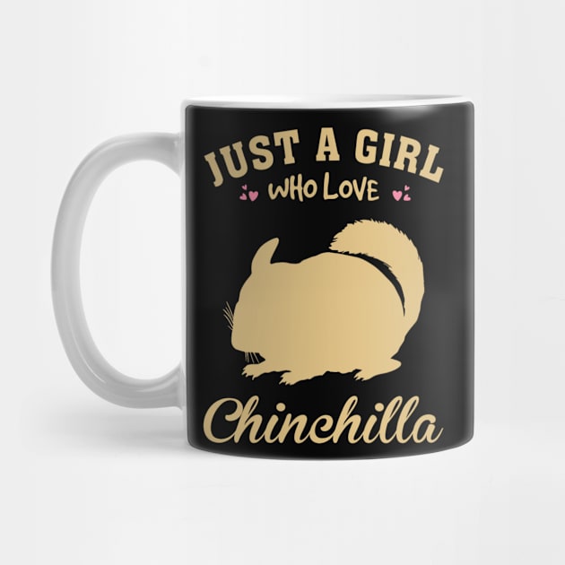 Petite Princes and Princesses Just A Girl Who Loves Chinchilla Chic by Beetle Golf